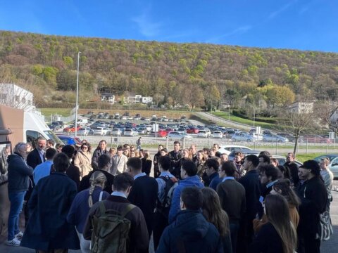 Visite de l'Institut des hautes études de défense nationale